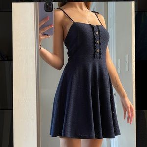 Navy Blue Sundress (XS)
